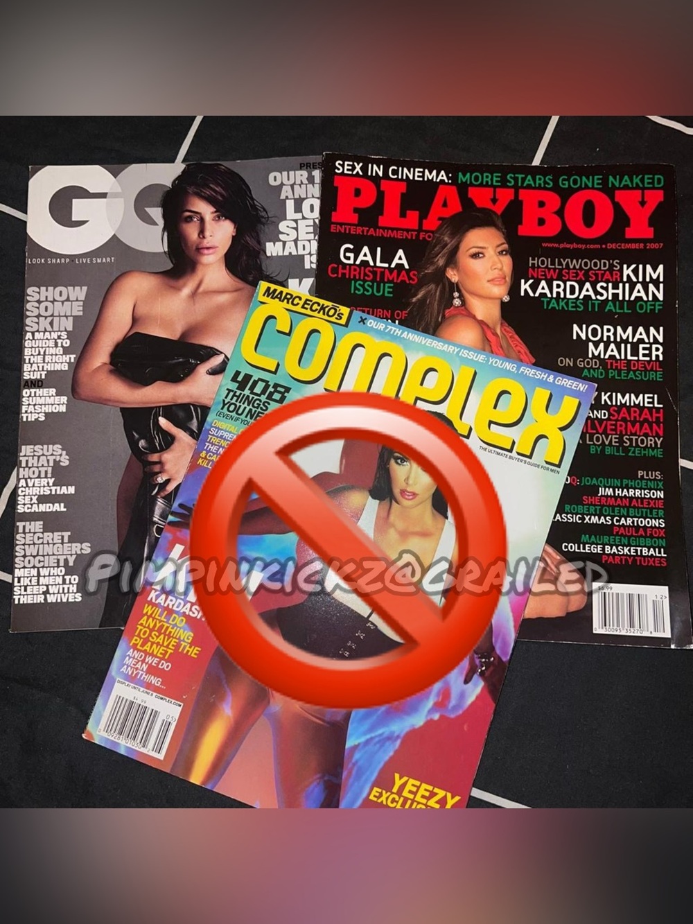 Kim Kardashian magazine bundle